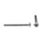 Prime-Line Machine Screw, Round Head, Phil/Sltd Comb No. 6-32 X 1-1/4in 18-8 Stainless Steel 100PK 9003227 - alternate 2